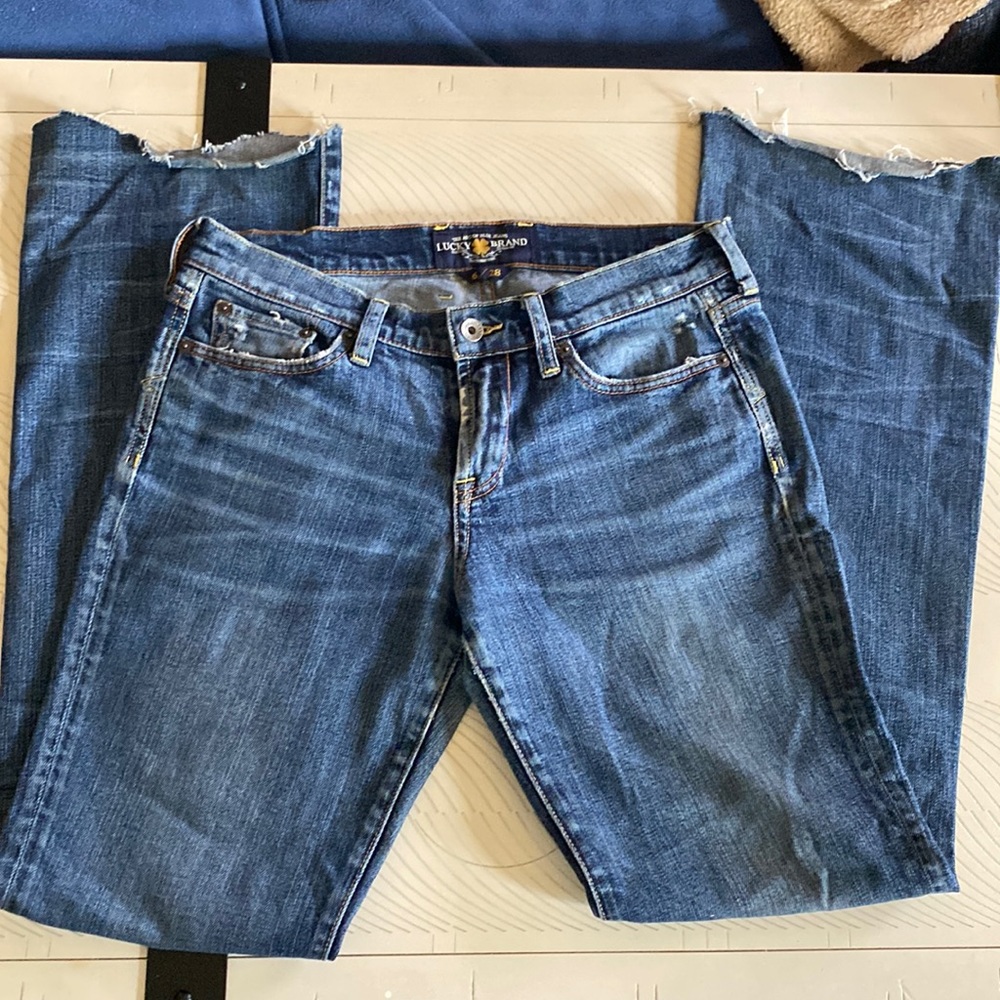 Lucky Brand Sweet N Low Blue Jeans Size 6/28